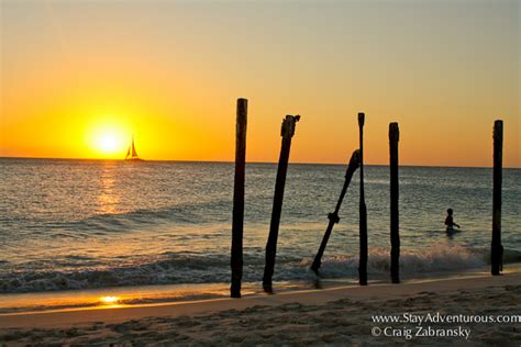 Sunset Sunday - Sunset on Eagle Beach in Aruba | Stay Adventurous ...