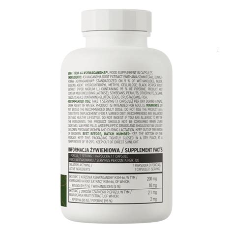 Ashwagandha Ksm Capsule Ostrovit Farmacia Tei Online