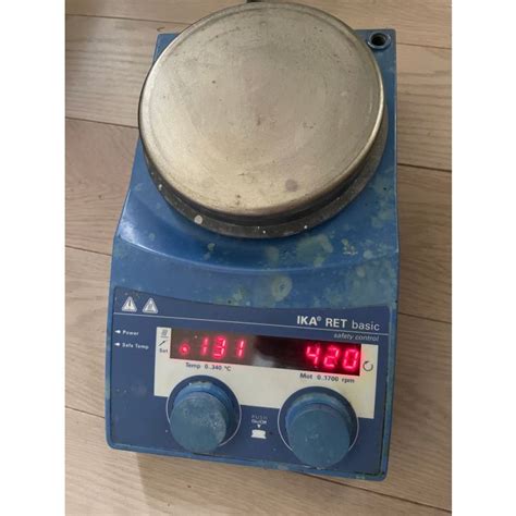 IKA RET Basic Hotplate Stirrer Digital Magnetic Hot Plate Safety Control Y