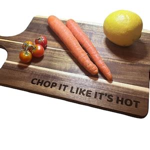 Chop It Like It S Hot Charcuterie And Cutting Acacia Wood Board Etsy