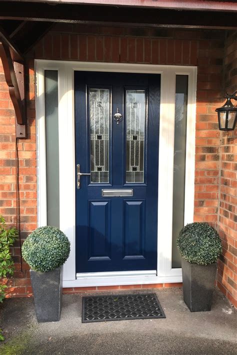 We Recently Installed This Beautiful Navy Blue Composite Door Fitted