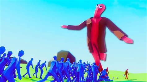 Unstoppable Monster Totally Accurate Battle Simulator 4 Youtube