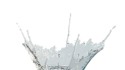 Salpicaduras De Agua Con Gotas 9375133 Png