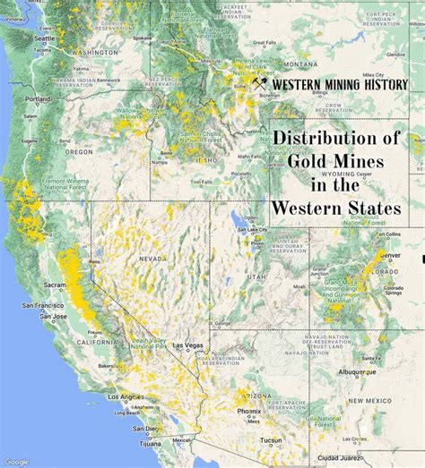 The Top Ten Gold Producing States – Western Mining History