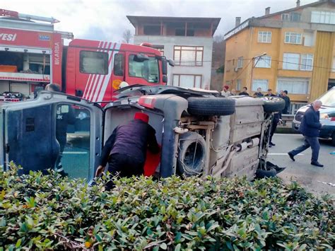 Trabzon Un S Rmene Il Esinde Feci Kaza Ticari Ara Takla Att