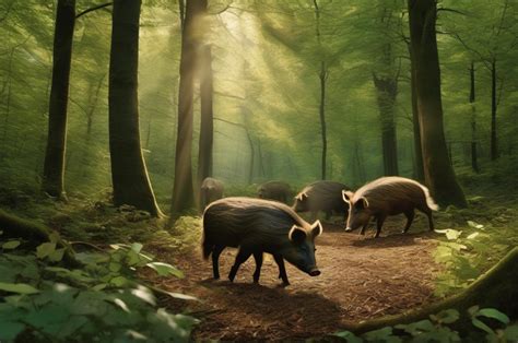 Waldleben Wo Leben Wildschweine Im Wald Wildtierwelt