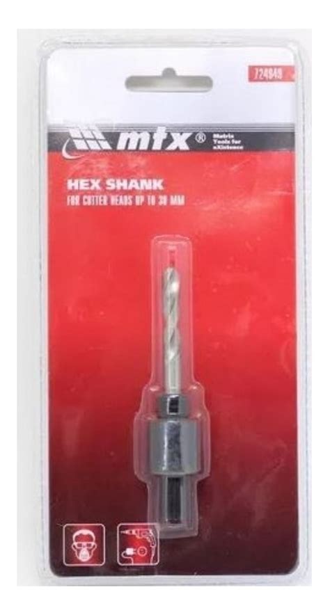 Suporte Para Serra Copo Bi Metal Acima De 30mm Haste Sextavada Mtx