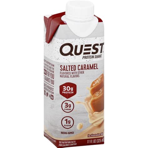 Quest Protein Shake Salted Caramel Fl Oz Aseptic Pack Shop