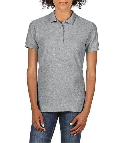 Gildan Ladies SoftStyleÆ Double Piqu Polo Shirt Industrial Workwear