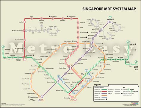 Mrt Lines On Singapore Map