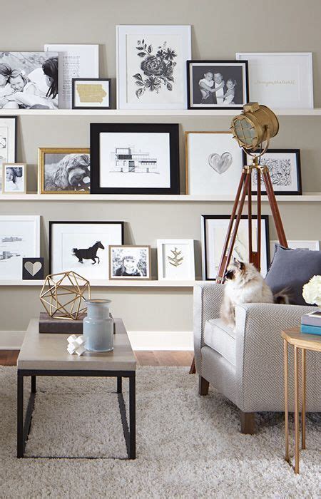 How To Create A Gallery Wall Living Room Wall Trendy Living Rooms