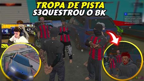 TROPA DE PISTA S3QUESTROU O BK PARRUDO COBROU O BK HYPE RP GTA RP