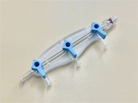 3-Port Manifold Medical Disposables High Pressure for Interventional