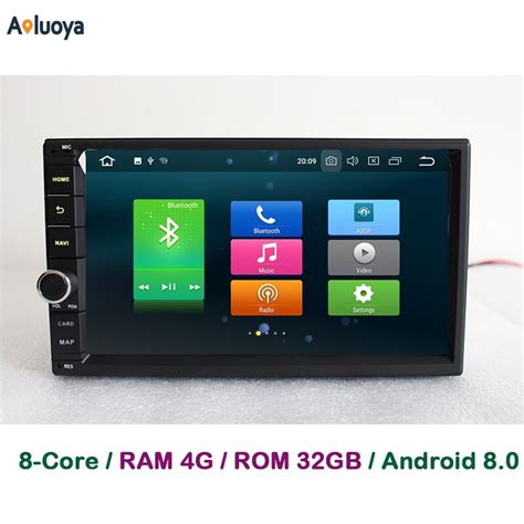 Aoluoya 4 GB RAM Octa Core Android 8 0 Universal 2 Din Reproductor De