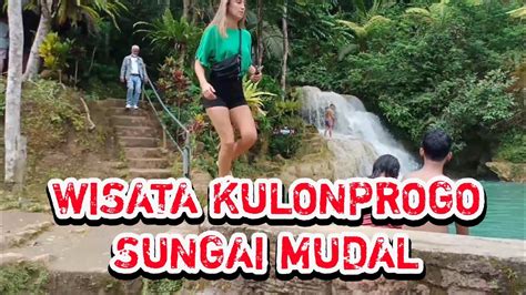 Bak Secuil Taman Surga Di Tanah Kulon Progo Taman Sungai Mudal Youtube