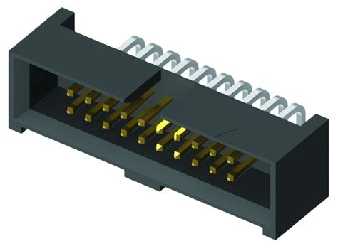 Samtec Shf Way Row Right Angle Pcb Header Rs Components Vietnam