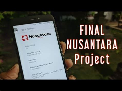 Nusantara Project Eol Final Official Redmi X Youtube