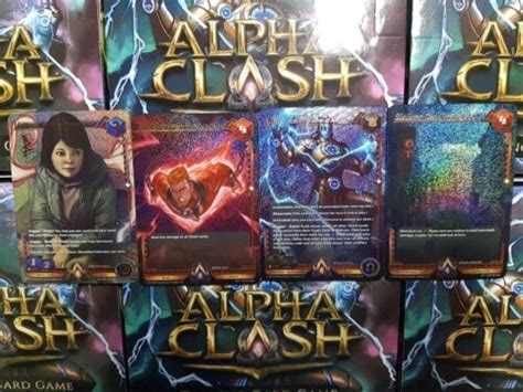 Alpha Clash Tcg The Awakening Foil You Pick From List Ebay