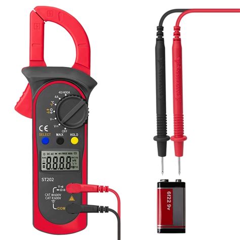 St Digital Clamp Meter Multimeter Resistance Oh Grandado