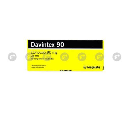 Davintex Etoricoxib Mg Caja De Comprimidos Recubiertos