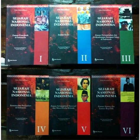 Jual SEJARAH NASIONAL INDONESIA JILID 1 2 3 4 5 6 EDISI PEMUTAKHIRAN