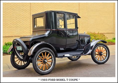 1923 Ford Model T Coupe A Photo On Flickriver