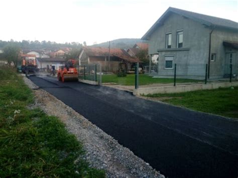 Foto Vijest U Toku Asfaltiranje Dvije Ulice U Naselju Ripi Te Kotor