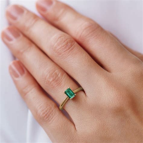 Emerald Gold Ring