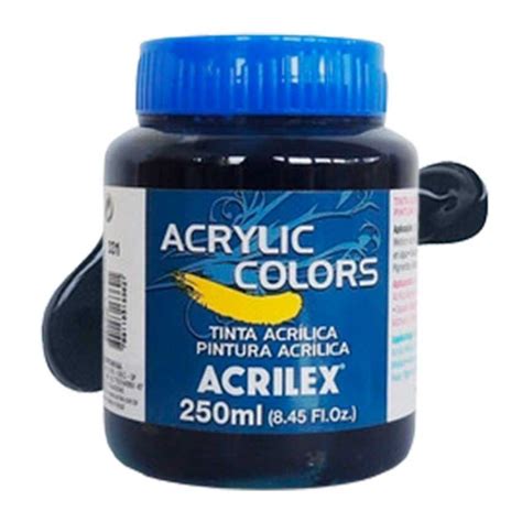 Tinta Acr Lica Acrilex Ml Azul Prussia Artes Gerais