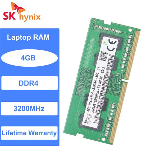 Sk Hynix แรมหน่วยความจําแล็ปท็อป 4gb 8gb 16gb Pc4 3200aa Ddr4 3200mhz