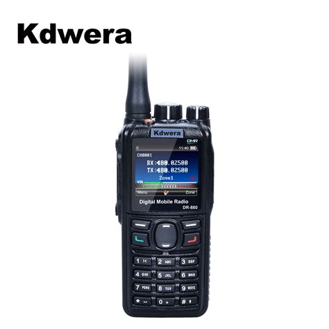 Dmr Long Range Two Way Radio Dr 880 Digital Walkie Talkie AES