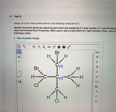 Solved Part A Assign all of the chiral carbon atoms in the | Chegg.com