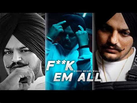 F K EM ALL Sidhu Moose Wala Sidhu Moose Wala Status