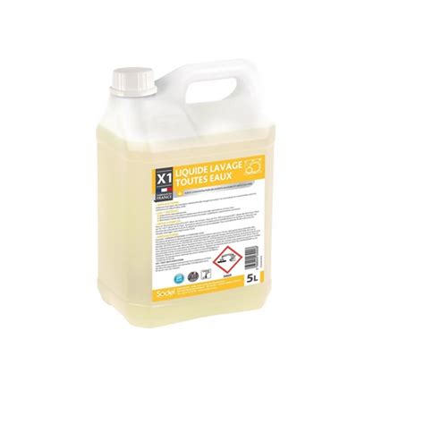 Liquide Lavage Vaisselle Toutes Eaux Exeol 5 Litres