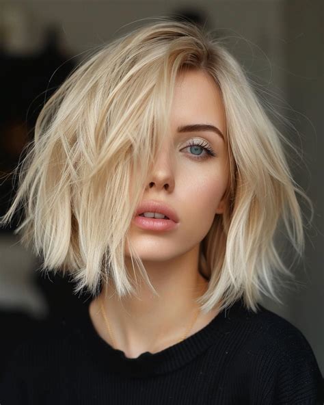 Trendige Mittellange Bob Frisuren F R Einen Schicken Look