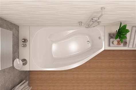 Ванна асимметричная с каркасом и экраном МЕТАКАМ Venta 150*90 (левая ...