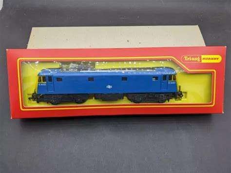 Triang Hornby R Class Loco E Bo Bo Br Blue Pantograph Boxed