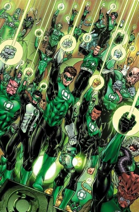 Artwork Green Lantern Corps By V Ken Marion R Dccomics