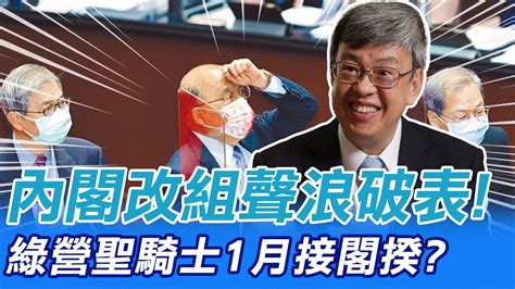 【每日必看】民進黨陷論文抄襲風暴 鄭文燦爭黨魁現變數 內閣改組聲浪破表 傳陳建仁明年1月接閣揆 20221204 Ctinews Youtube