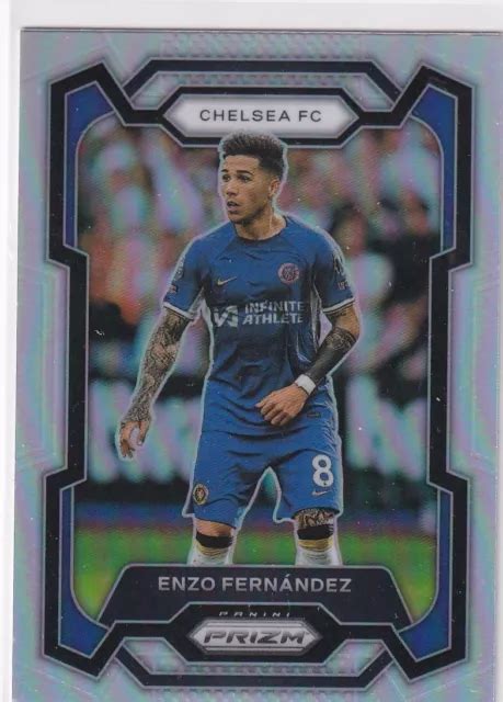 Panini Prizm Premier League Num Ro Enzo Fernandez Silver