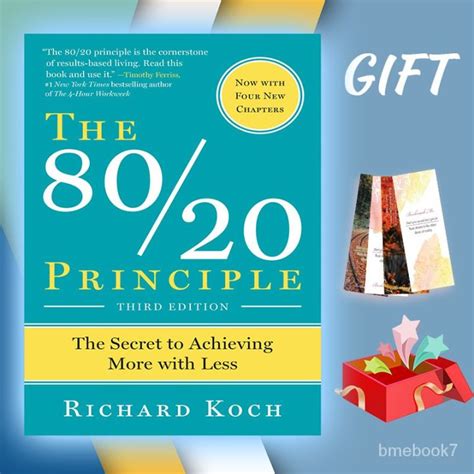 The 80 20 Principle The Secret To Achieving More With Less Lazada PH