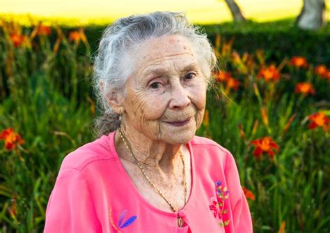 Beautiful Grandmother Portrait Beautiful Grandmother