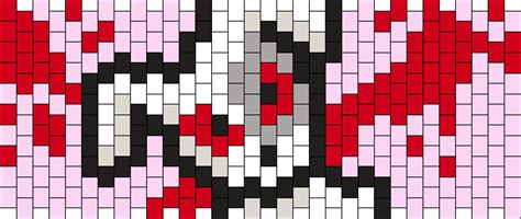 FNAF VANNY Pony Bead Patterns Characters Kandi Patterns For Kandi Cuffs