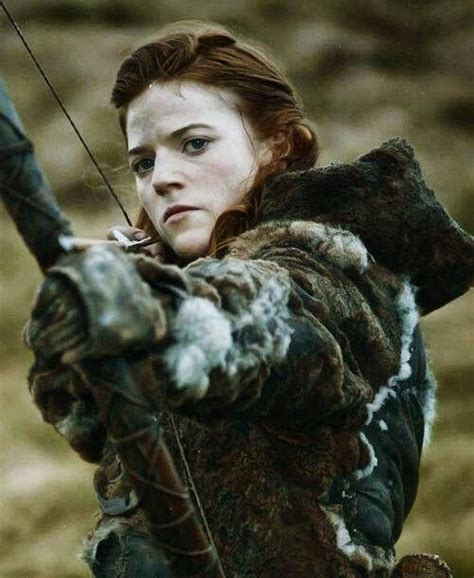 Ygritte Rose Leslie A Song Of Ice And Fire Warrior Woman