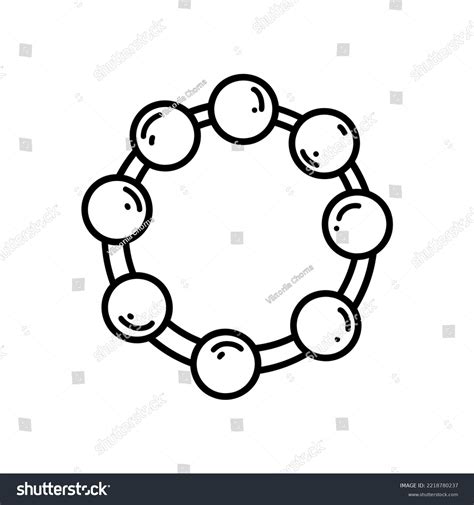 Tambourine Doodle Vector Sketch Illustration Musical Stock Vector