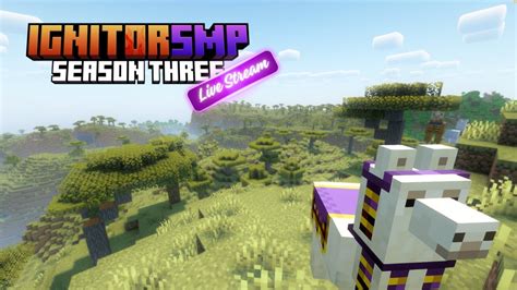 Lets Build A Llama Sanctuary Minecraft Ignitors Smp S3 Youtube