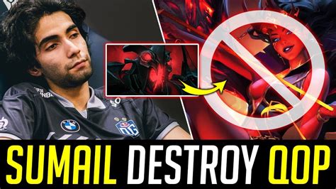 SumaiL SHADOW FIEND Outplayed QOP Mid CLASSIC MATCH UP DOTA 2 YouTube