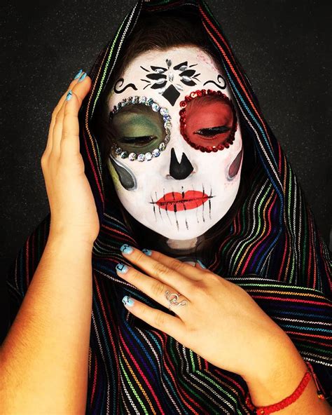 Maquillaje De Catrina Fácil Y Bonito Para Niñas Departureidea