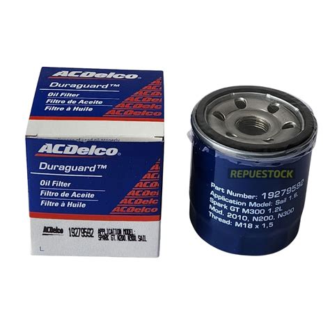 Filtro De Aceite Chevrolet Beat Spark Gt Sail N Repuestock