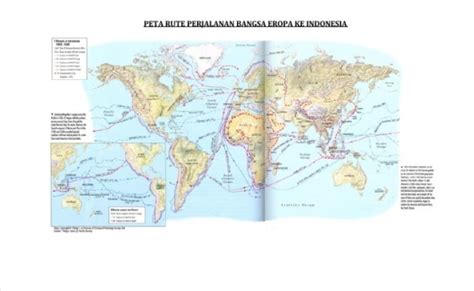 Rute Perjalanan Bangsa Barat Ke Indonesia Zaman Penjelajahan Samudra